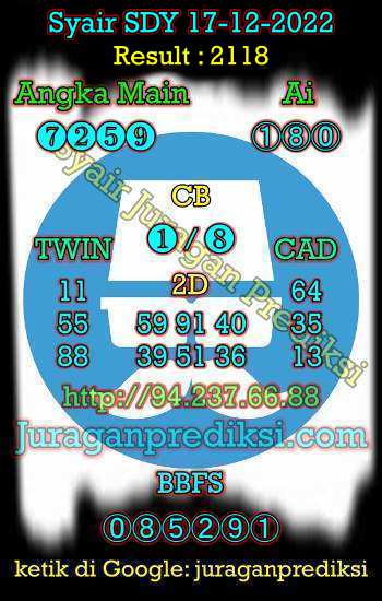prediksi sdy 17 desember 2022, syair sdy hari ini sabtu 17-12-2022, prediksi syair sydney 17 desember 2022, prediksi sdy jp jitu dan akurat