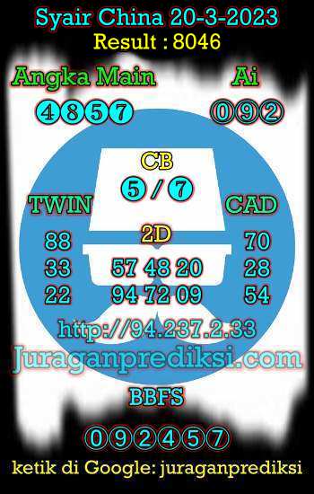 prediksi china 20 maret 2023, syair china hari ini senin 20-3-2023, bocoran china, prediksi china akurat, syair china, prediksi china jitu
