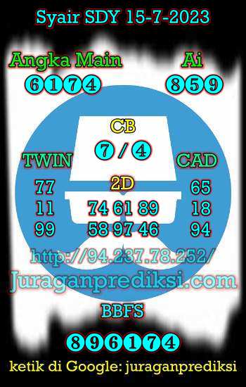 prediksi sdy 15 juli 2023, syair sdy hari ini sabtu 15-7-2023, prediksi syair sydney 15 juli 2023, prediksi sdy jp jitu dan akurat