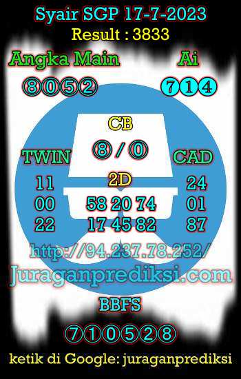 prediksi sgp 17 juli 2023, syair sgp hari ini senin 17-7-2023, prediksi syair singapore 17 juli 2023, prediksi sgp jp jitu dan akurat
