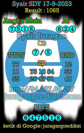 prediksi sdy 17 september 2023, syair sdy hari ini minggu 17-9-2023, prediksi syair sydney 17 september 2023, prediksi sdy jp jitu dan akurat