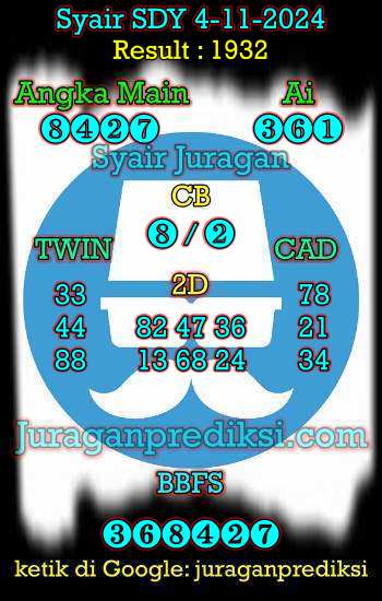 prediksi sdy 4 november 2024, syair sdy hari ini senin 4-11-2024, prediksi syair sydney 4 november 2024, prediksi sdy jp jitu dan akurat