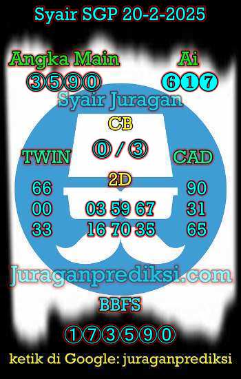 prediksi sgp 20 februari 2025, syair sgp hari ini kamis 20-2-2025, prediksi syair singapore 20 februari 2025, prediksi sgp jp jitu dan akurat