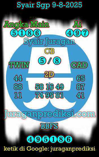 prediksi sgp 9 agustus 2025, syair sgp hari ini sabtu 9-8-2025, prediksi syair singapore 9 agustus 2025, prediksi sgp jp jitu dan akurat