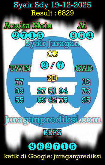 prediksi sdy 19 desember 2025, syair sdy hari ini jumat 19-12-2025, prediksi syair sydney 19 desember 2025, prediksi sdy jp jitu dan akurat