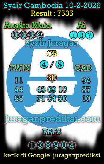 prediksi cambodia 10 februari 2026, syair cambodia hari ini selasa 10-2-2026, prediksi syair kamboja 10 februari 2026 4d jitu dan akurat